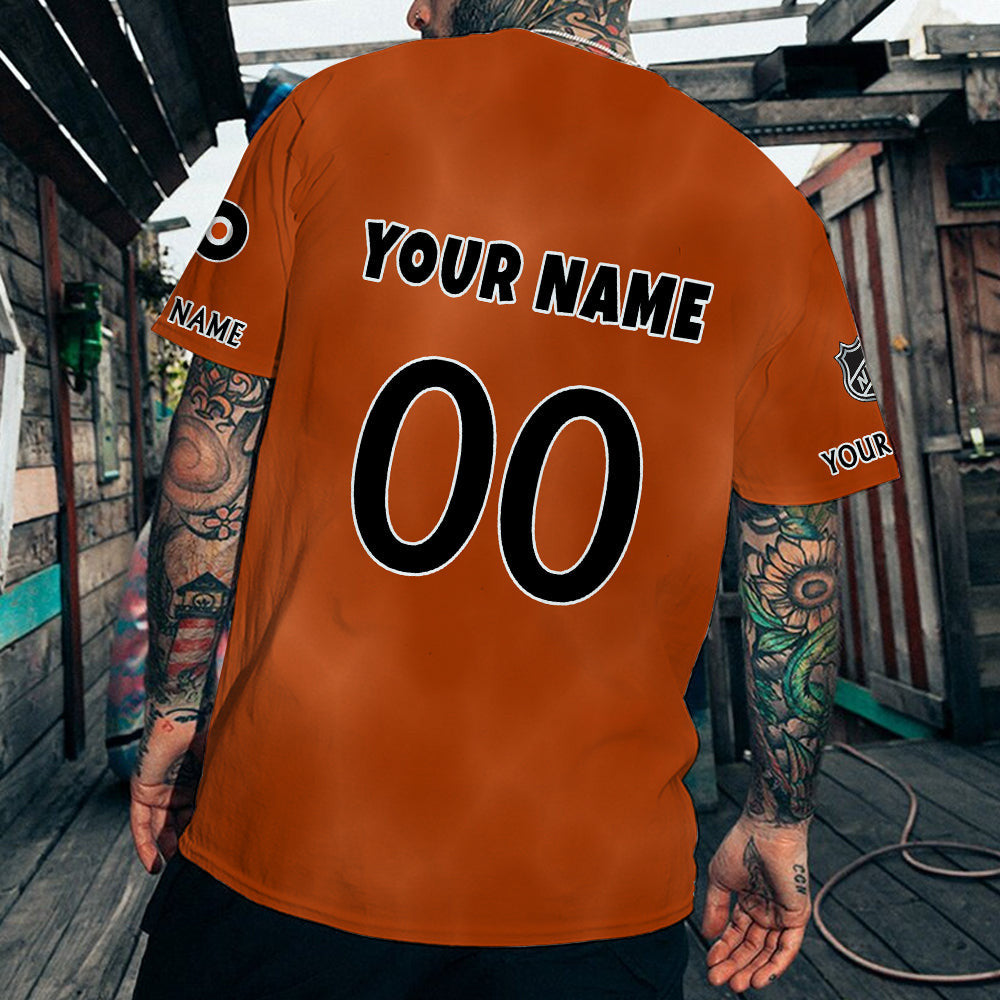 Limited Edition – Customized NHL Philadelphia Flyers T-Shirt - Image 2