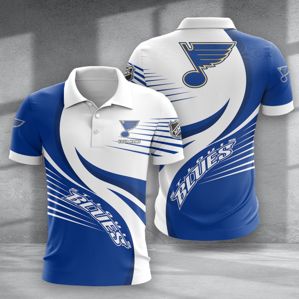 Limited Edition – Customized NHL St. Louis Blues Polo Shirt