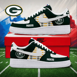 Limited Edition – Customized NFL Green Bay Packers Air Force 1 Sneakers