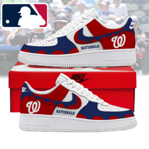 Limited Edition – Customized MLB Washington Nationals Air Force 1 Shoes