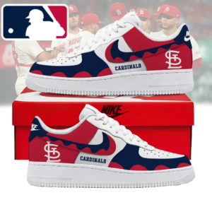 Limited Edition – Customized MLB St. Louis Cardinals Air Force 1 Shoes
