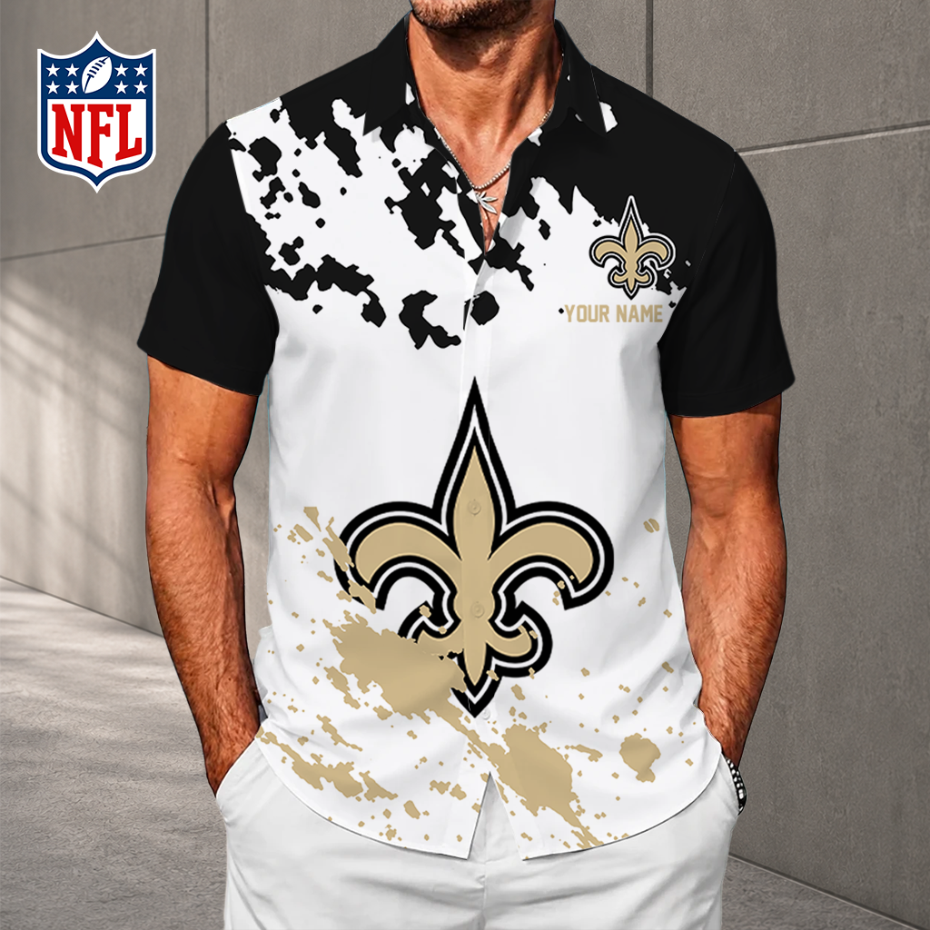 Limited Edition – Customized NFL New Orleans Saints Unisex Hawaiian Shirt