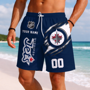 Limited Edition – Customized NHL Winnipeg Jets Short Pants