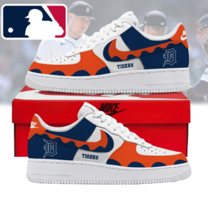 Limited Edition – Customized MLB Detroit Tigers Air Force 1 Shoes