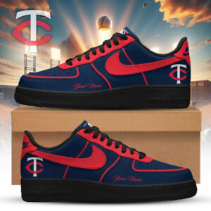 Limited Edition – Customized MLB Minnesota Twins Air Force 1 Sneakers