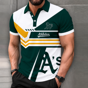 Limited Edition – Customized MLB Oakland Athletics Polo Shirt