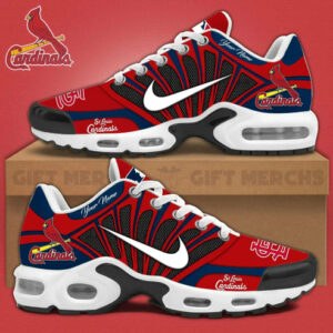 Limited Edition – Customized MLB St. Louis Cardinals Unisex Air Max Plus Sneakers