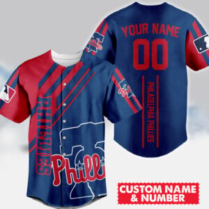 Limited Edition – Customized MLB Philadelphia Phillies Baseball Jersey