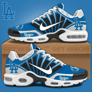 Limited Edition – Customized MLB Los Angeles Dodgers Unisex Air Max Plus Sneakers