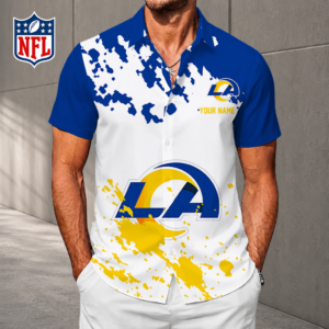 Limited Edition – Customized NFL Los Angeles Rams Unisex Hawaiian Shirt