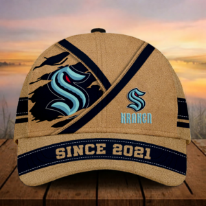 Limited Edition – Customized NHL Seattle Kraken Classic Cap