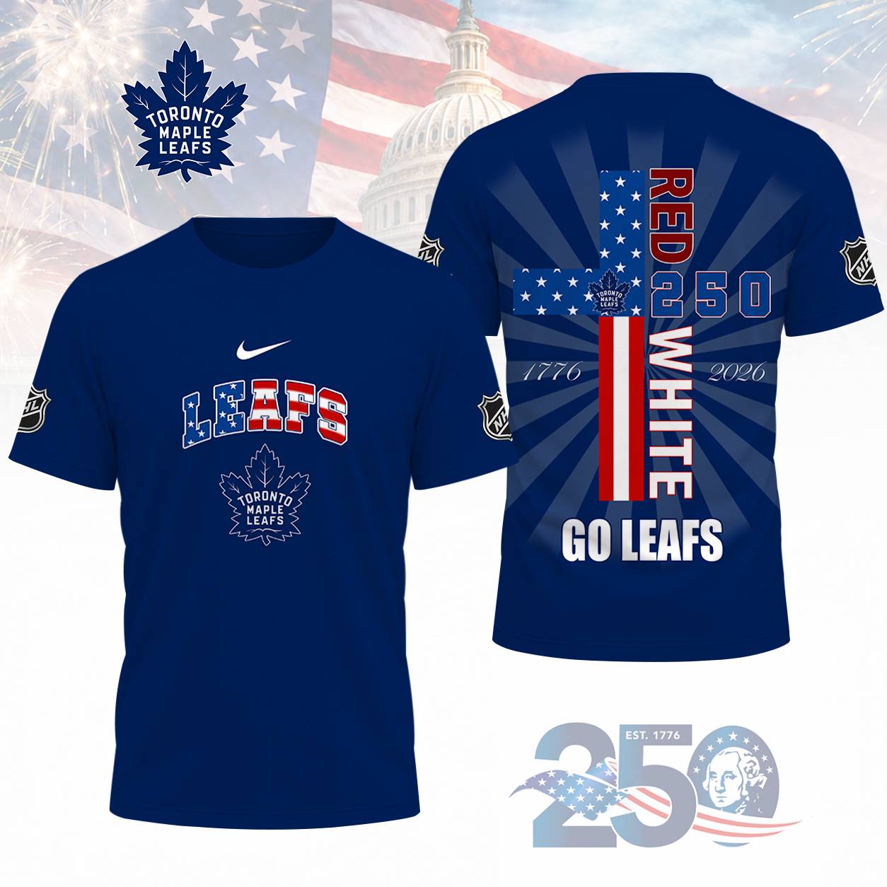 Limited Edition – Customized NHL Toronto Maple Leafs T-Shirt