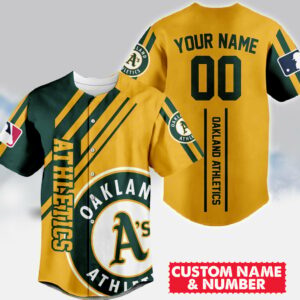 Limited Edition – Customized MLB Oakland Athletics Baseball Jersey