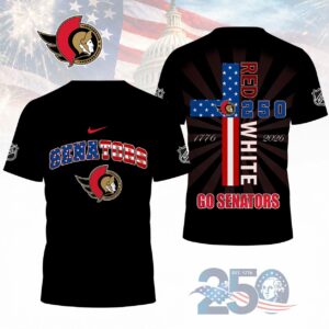 Limited Edition – Customized NHL Ottawa Senators T-Shirt