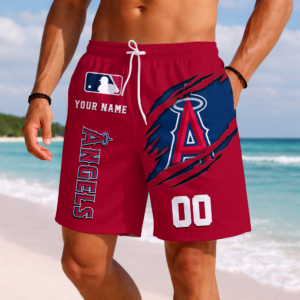 Limited Edition – Premium MLB Los Angeles Angels Short Pants