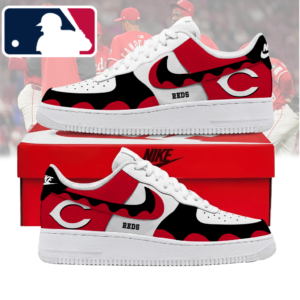 Limited Edition – Customized MLB Cincinnati Reds Air Force 1 Shoes
