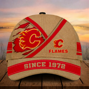 Limited Edition – Customized NHL Calgary Flames Classic Cap