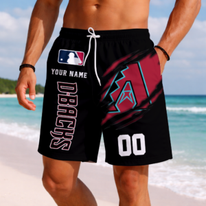 Limited Edition – Premium MLB Arizona Diamondbacks Short Pants