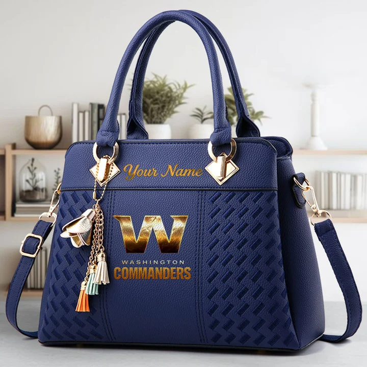 Limited Edition – Customized NFL Washington Commanders Luxury Handbag In Multiple Colors - Image 3