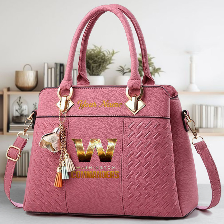 Limited Edition – Customized NFL Washington Commanders Luxury Handbag In Multiple Colors