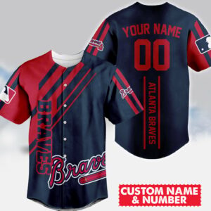 Limited Edition – Customized MLB Atlanta Braves Baseball Jersey