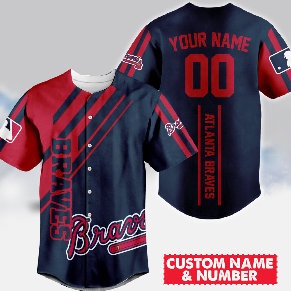 Limited Edition – Customized MLB Atlanta Braves Baseball Jersey