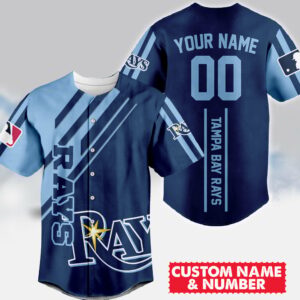 Limited Edition – Customized MLB Tampa Bay Rays Baseball Jersey