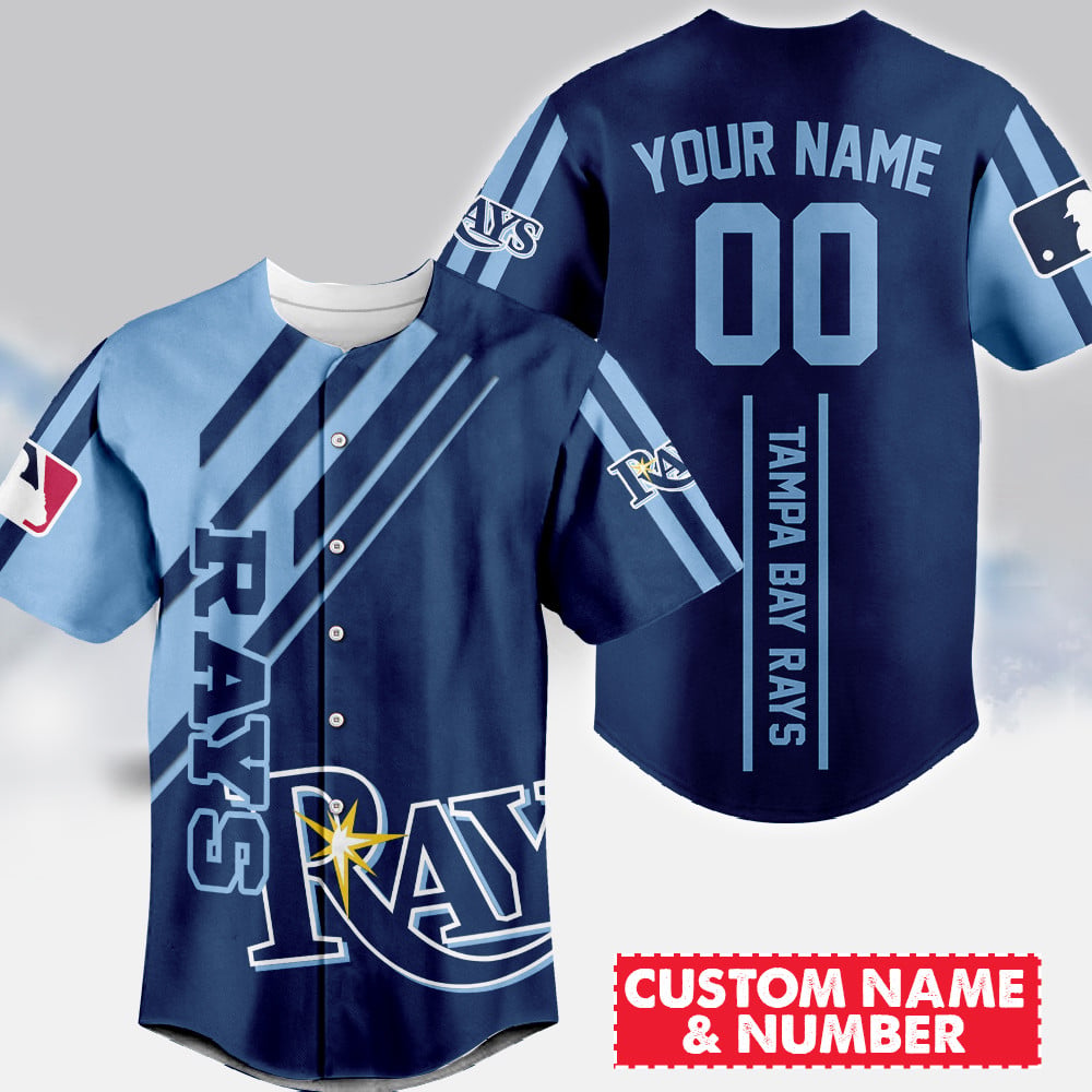 Limited Edition – Customized MLB Tampa Bay Rays Baseball Jersey