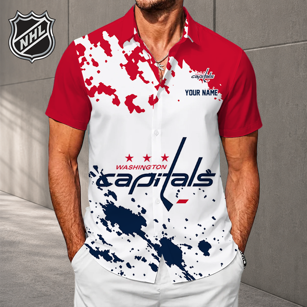 Limited Edition – Customized NHL Washington Capitals Unisex Hawaiian Shirt