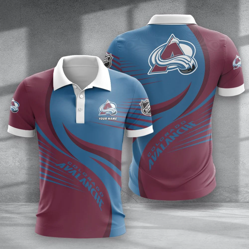 Limited Edition – Customized NHL Colorado Avalanche Polo Shirt