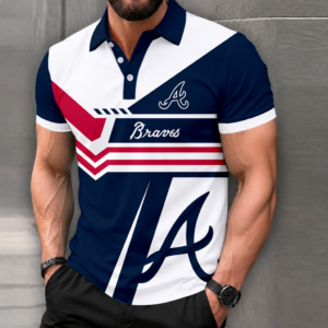 Limited Edition – Customized MLB Atlanta Braves Polo Shirt