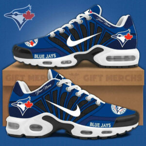 Limited Edition – Customized MLB Toronto Blue Jays Unisex Air Max Plus Sneakers