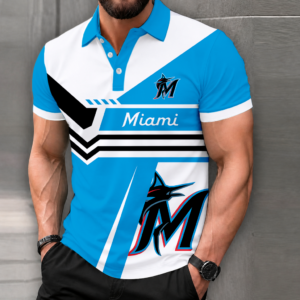Limited Edition – Customized MLB Miami Marlins Polo Shirt