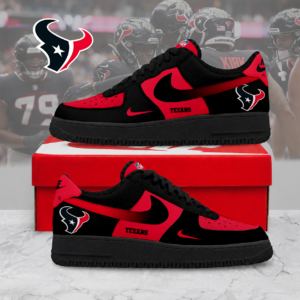 Limited Edition – Customized NFL Houston Texans Air Force 1 Sneakers