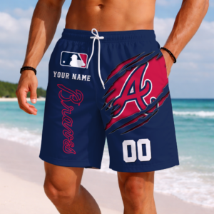 Limited Edition – Premium MLB Atlanta Braves Short Pants