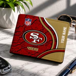 Limited Edition – Customized NFL San Francisco 49Ers Leather Wallet