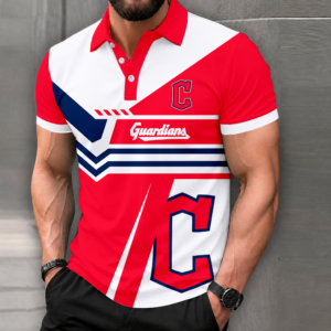 Limited Edition – Customized MLB Cleveland Guardians Polo Shirt