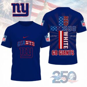 Limited Edition – Customized NFL New York Giants T-Shirt