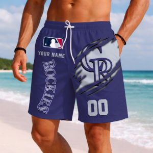Limited Edition – Premium MLB Colorado Rockies Short Pants