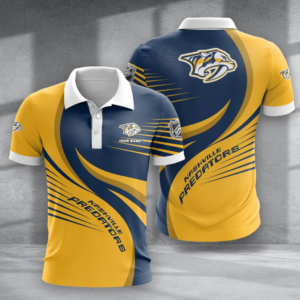 Limited Edition – Customized NHL Nashville Predators Polo Shirt