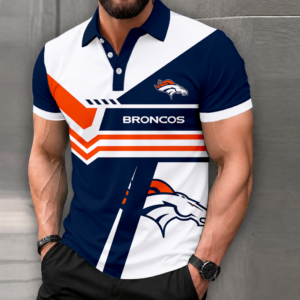 Limited Edition – Customized NFL Denver Broncos Polo Shirt