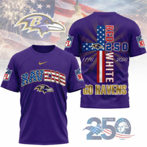 Limited Edition – Customized NFL Baltimore Ravens T-Shirt