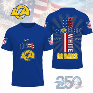 Limited Edition – Customized NFL Los Angeles Rams T-Shirt