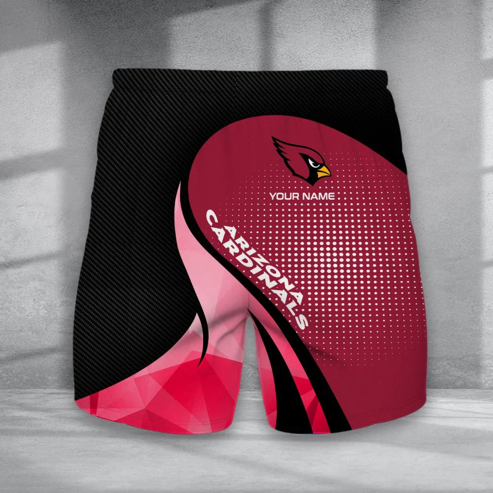 Limited Edition – Customized NFL Arizona Cardinals Polo Shirt & Short Pants Set - Image 2