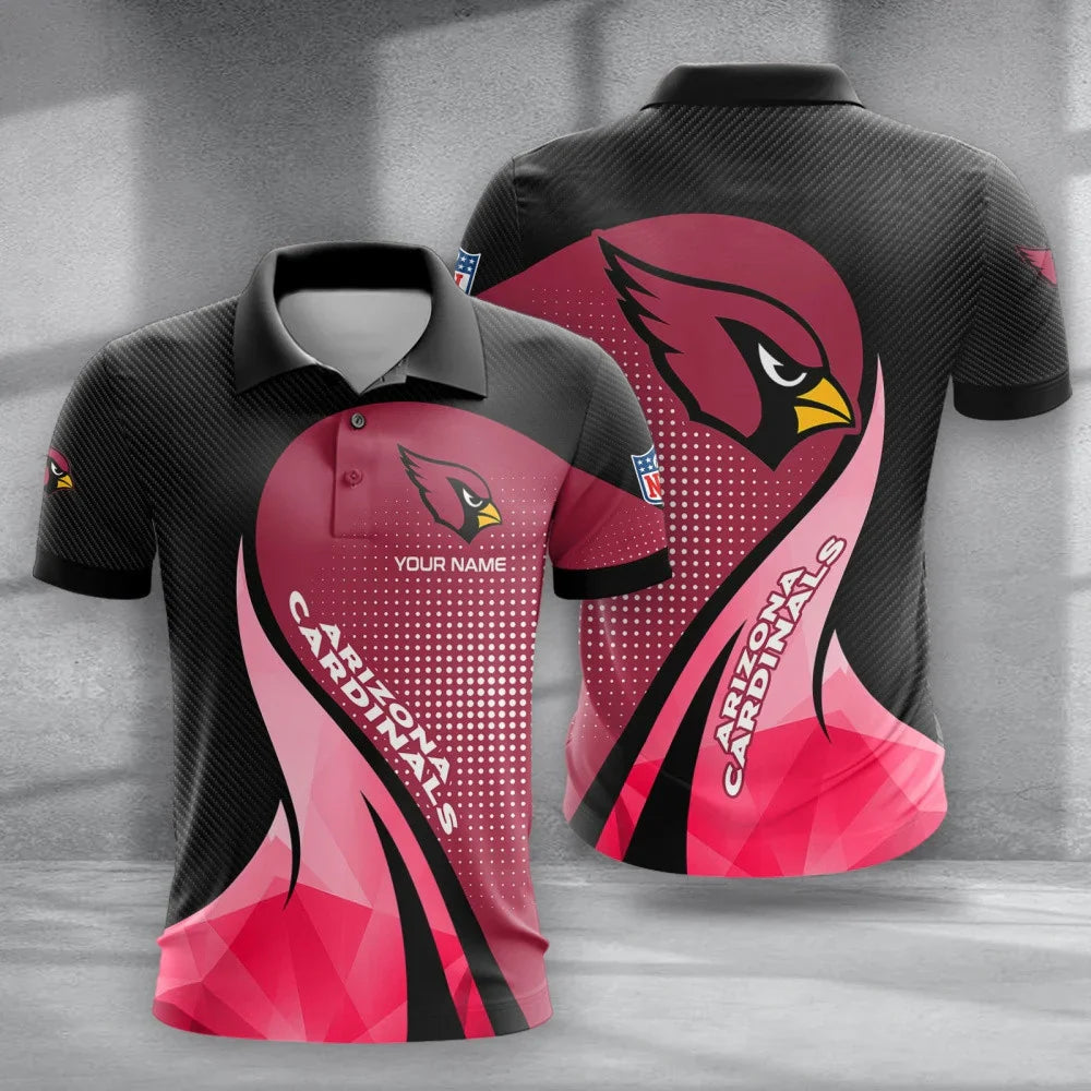 Limited Edition – Customized NFL Arizona Cardinals Polo Shirt & Short Pants Set