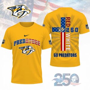 Limited Edition – Customized NHL Nashville Predators T-Shirt