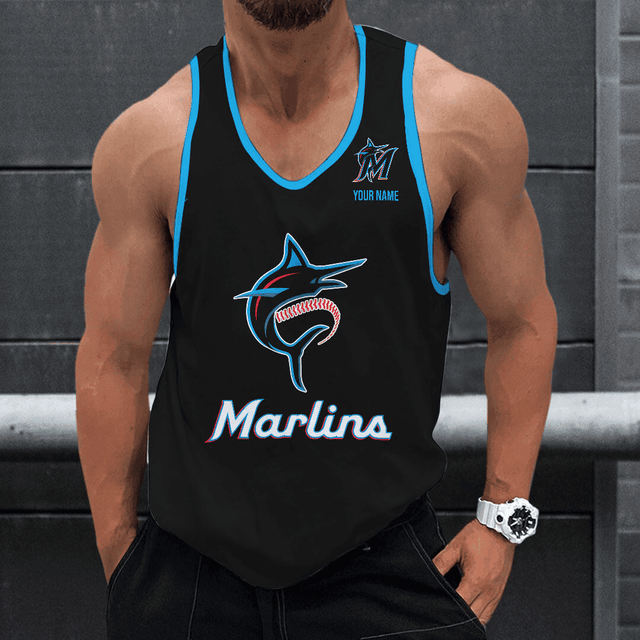 Limited Edition – Customized MLB Miami Marlins Unisex Tank Top