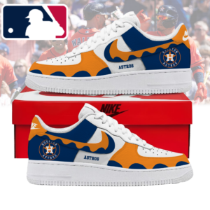 Limited Edition – Customized MLB Houston Astros Air Force 1 Shoes