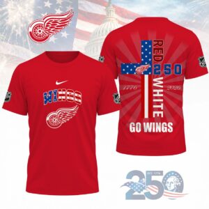 Limited Edition – Customized NHL Detroit Red Wings T-Shirt