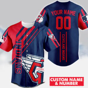 Limited Edition – Customized MLB Cleveland Guardians Baseball Jersey